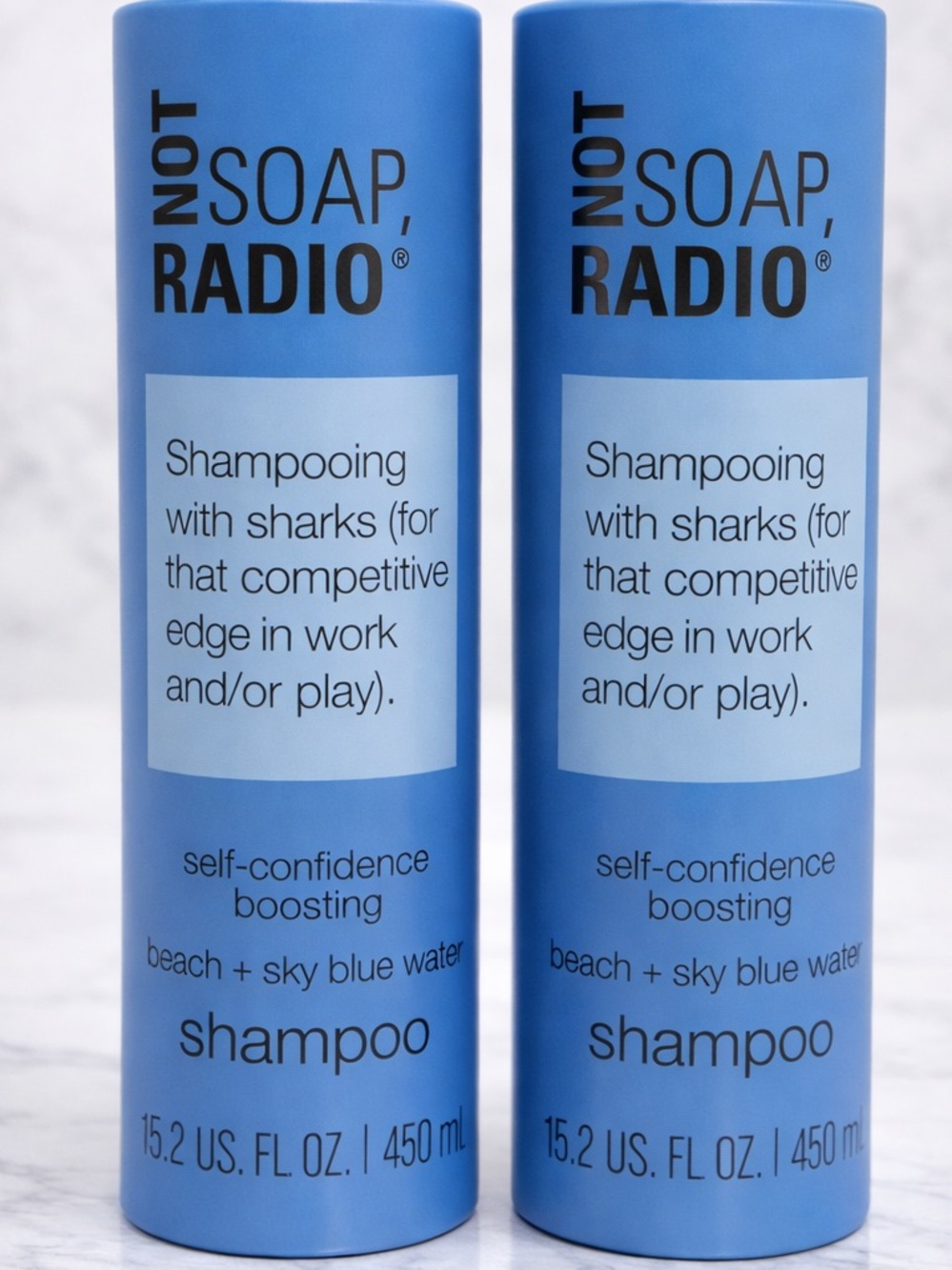 PRICE DROP‼️ NOT SOAP, RADIO Shampoo 15.2 oz Set of 2 Beach + Sky Blue Water - Picture 3 of 9